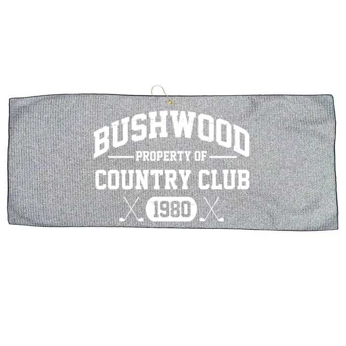 Bushwood Property Of Country Club 1980 Large Microfiber Waffle Golf Towel