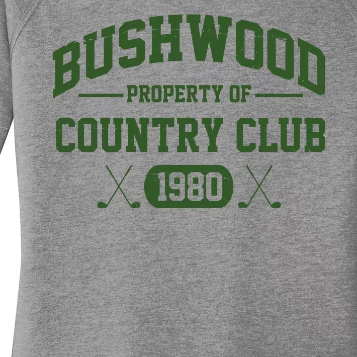 Bushwood Property Of Country Club 1980 Women's Perfect Tri Tunic Long Sleeve Shirt