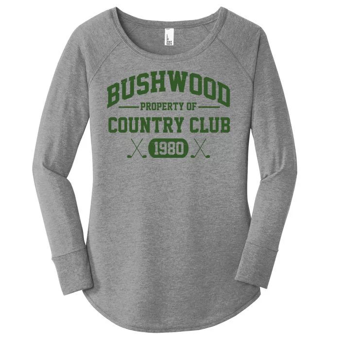 Bushwood Property Of Country Club 1980 Women's Perfect Tri Tunic Long Sleeve Shirt