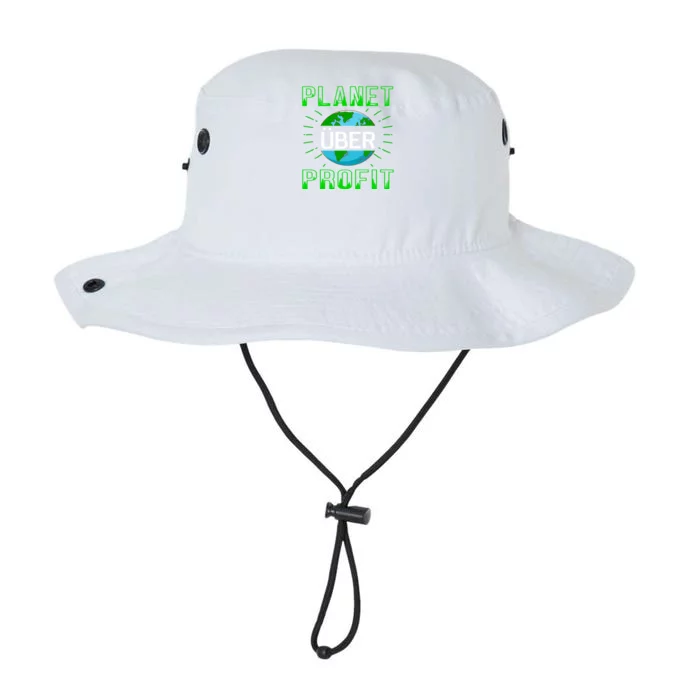 Backprint Planet Over Profit Gift Legacy Cool Fit Booney Bucket Hat