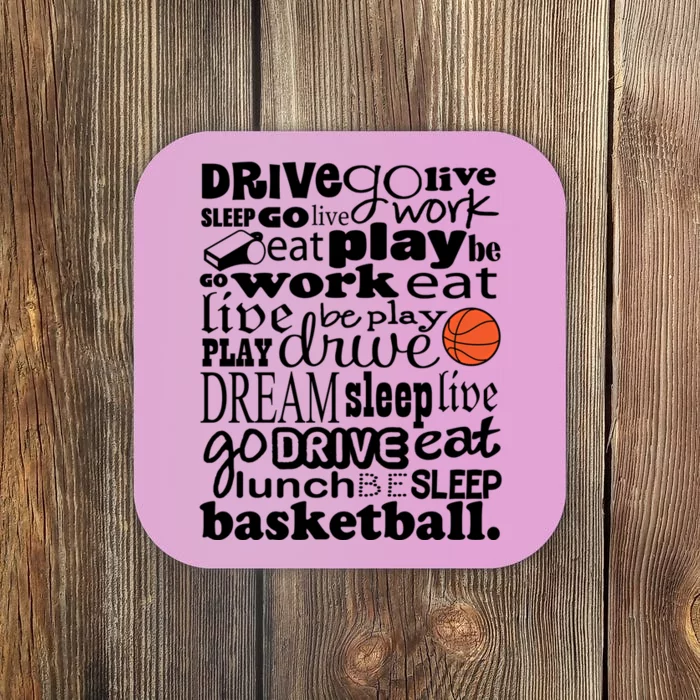 Basketball Player Or Coaching Staff Cute Gift Coaster