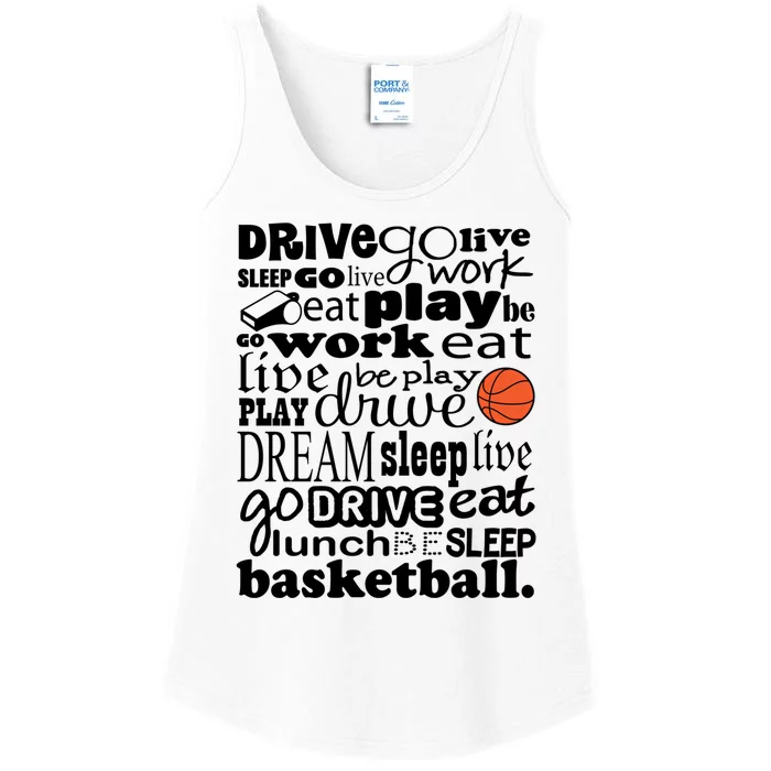 Basketball Player Or Coaching Staff Cute Gift Ladies Essential Tank