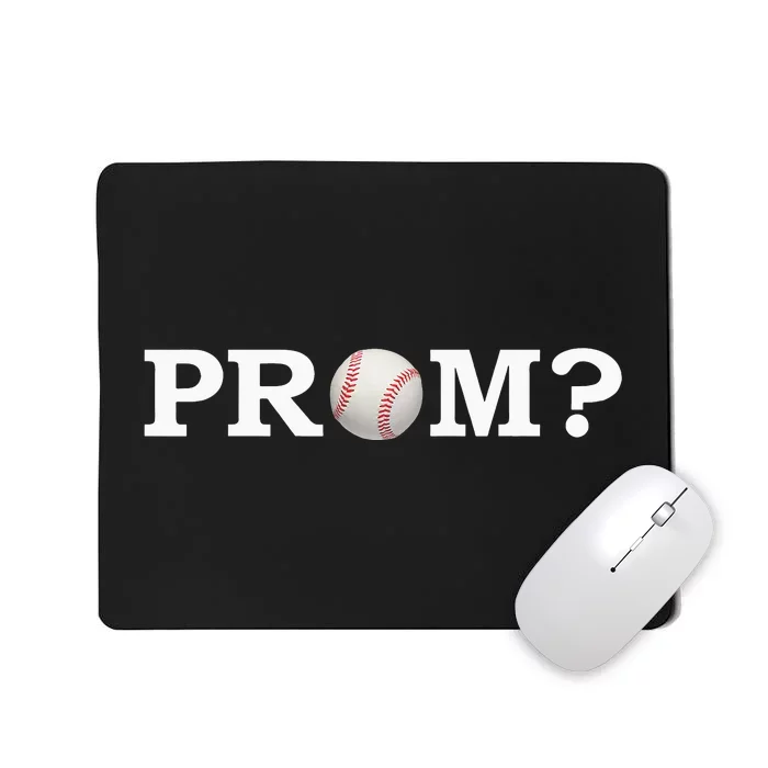 Baseball Prom Proposal Promposal Mousepad