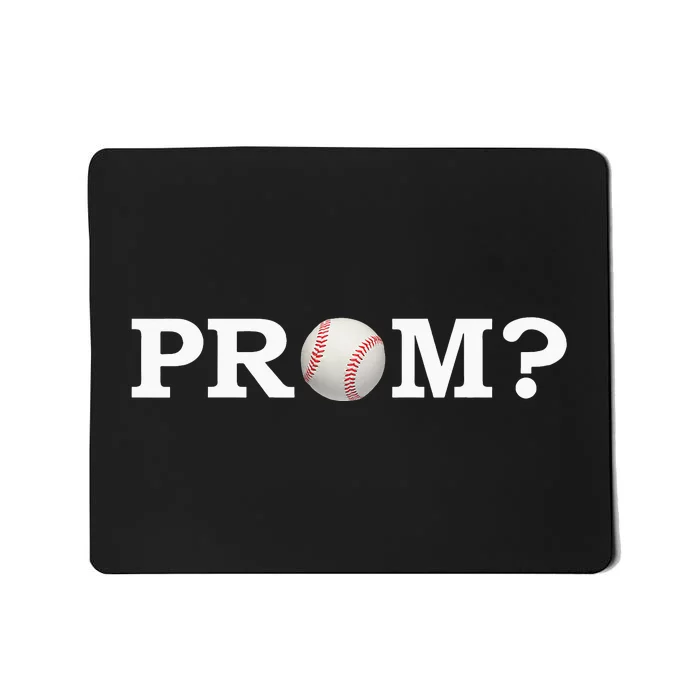 Baseball Prom Proposal Promposal Mousepad