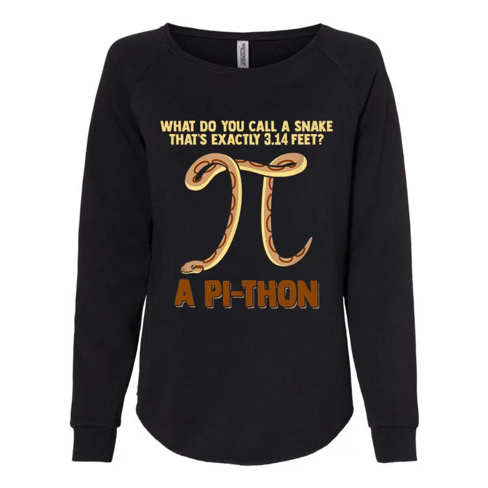 Ball Python Pi Snake Pet Owner Animal Gift Womens California Wash Sweatshirt