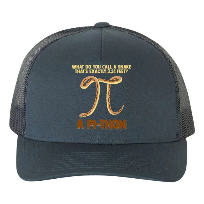 Ball Python Pi Snake Pet Owner Animal Gift Yupoong Adult 5-Panel Trucker Hat