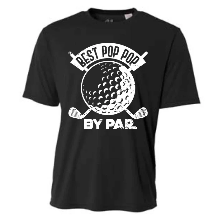 Best Pop Pop Golf By Par Cooling Performance Crew T-Shirt