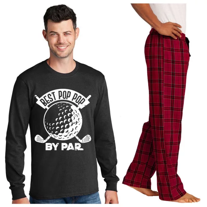 Best Pop Pop Golf By Par Long Sleeve Pajama Set