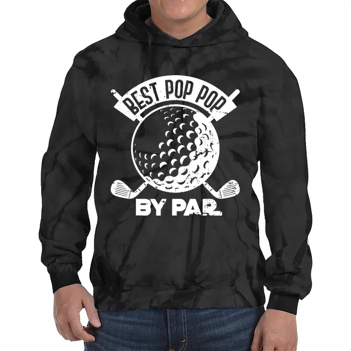 Best Pop Pop Golf By Par Tie Dye Hoodie