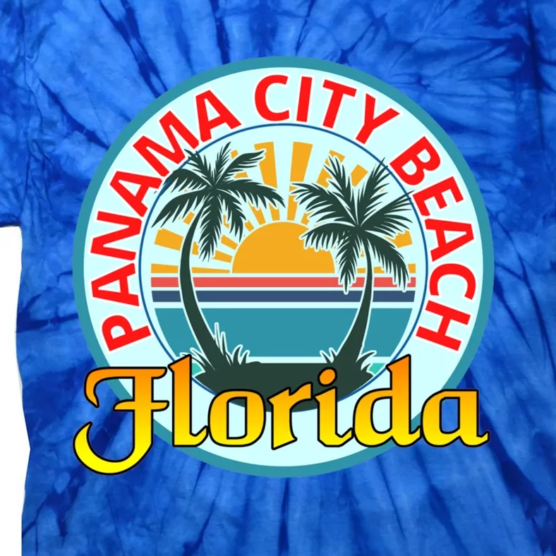 Beach Please Panama City Beach Florida Beach Spring Break Gift Tie-Dye T-Shirt