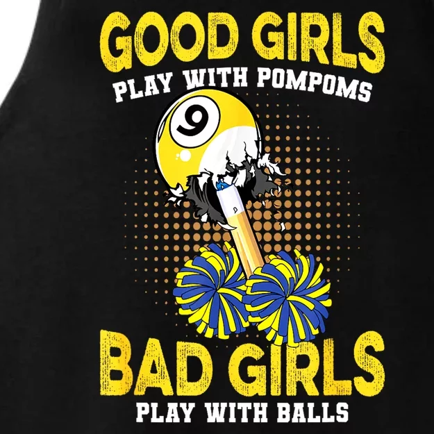 Billiards Player Pool Player Funny Billiards Gift Ladies Tri-Blend Wicking Tank