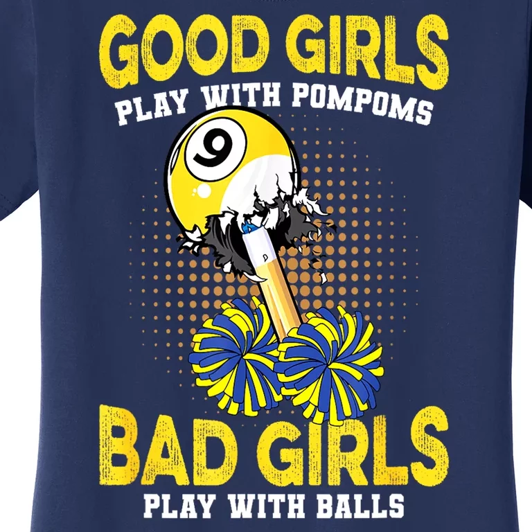 Billiards Player Pool Player Funny Billiards Gift Women's T-Shirt