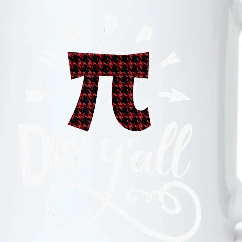 Buffalo Plaid Pi Symbol Pi Day Inspires Me Math Lover Black Color Changing Mug