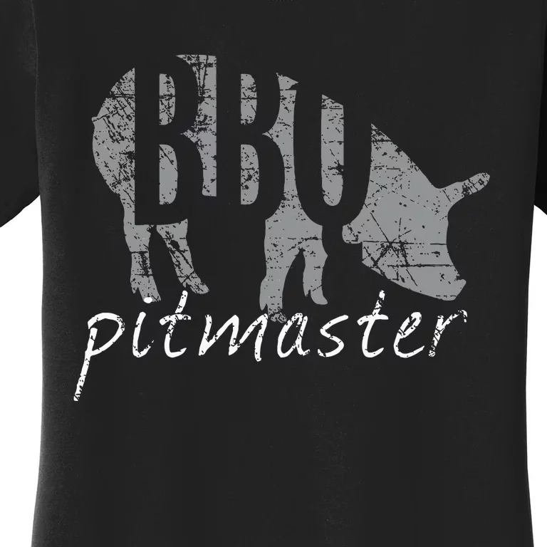 Bbq Pitmaster  Pig Grilling Grill Women's T-Shirt