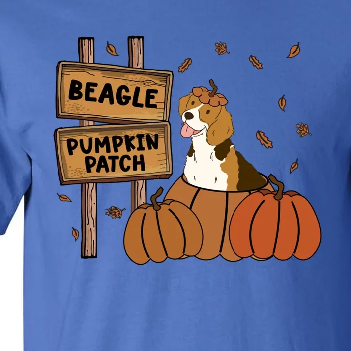 Beagle Pumpkin Patch Dog Lovers Thanksgiving Halloween Meaningful Gift Tall T-Shirt