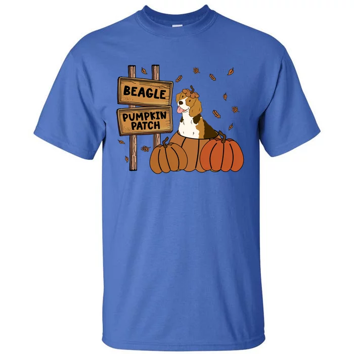 Beagle Pumpkin Patch Dog Lovers Thanksgiving Halloween Meaningful Gift Tall T-Shirt