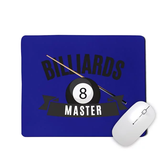 Billiards Pool Player Snooker Game Billiards Master Gift For Father's Day Mousepad