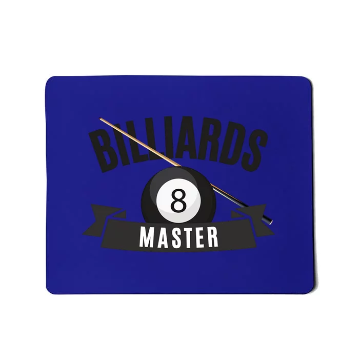 Billiards Pool Player Snooker Game Billiards Master Gift For Father's Day Mousepad