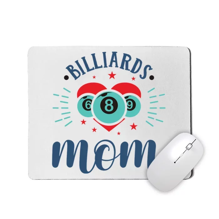 Billiards Pool Player Snooker Game Billiards Mum Gift For Mother's Day Mousepad