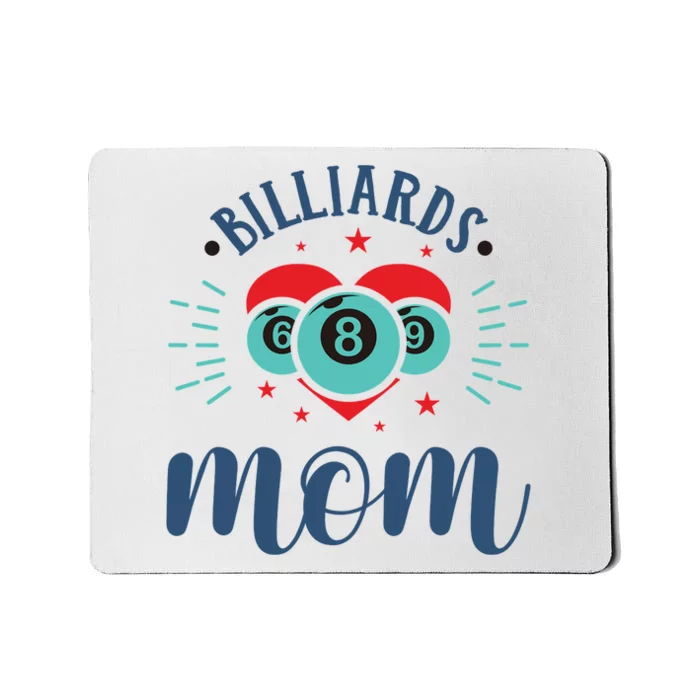 Billiards Pool Player Snooker Game Billiards Mum Gift For Mother's Day Mousepad