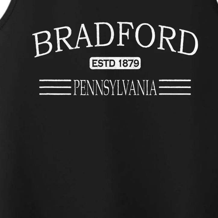 Bradford Pennsylvania PA Performance Tank