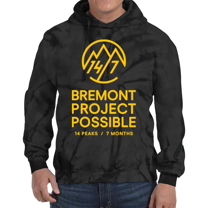 Bremont Project Possible Yellow Tie Dye Hoodie