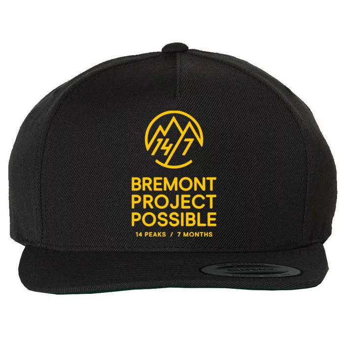 Bremont Project Possible Yellow Wool Snapback Cap