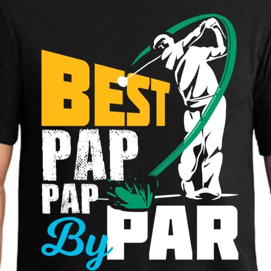 Best Pap Pap By Par Gift For The Golf Playing Dad Gift Pajama Set