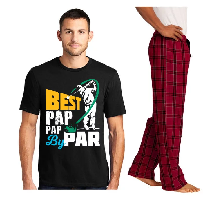 Best Pap Pap By Par Gift For The Golf Playing Dad Gift Pajama Set