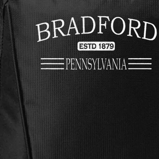 Bradford Pennsylvania Pa City Backpack