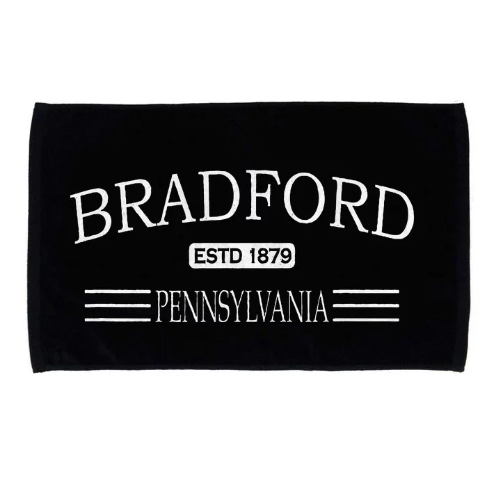 Bradford Pennsylvania Pa Microfiber Hand Towel