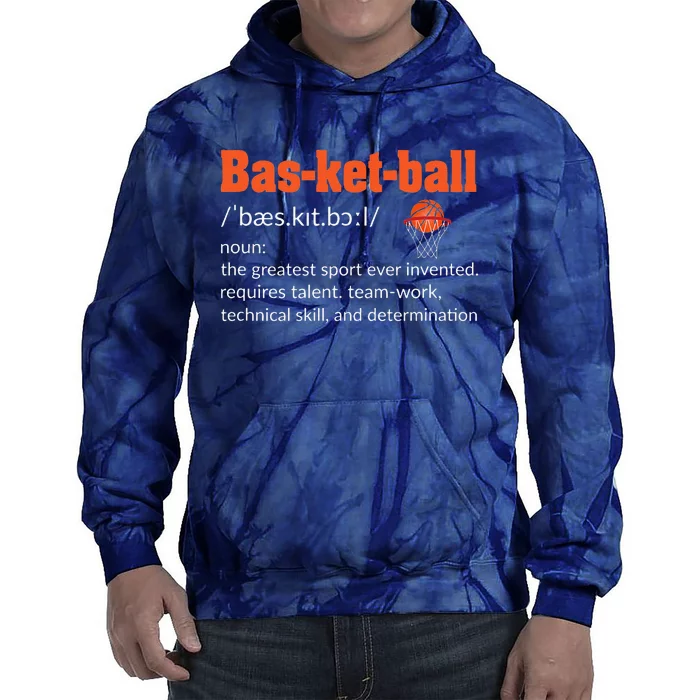 Basketball Player Quote Basketball Lover Funny Basketball Tie Dye Hoodie