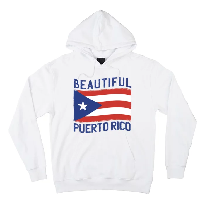 Beautiful Puerto Rico Flag Hoodie