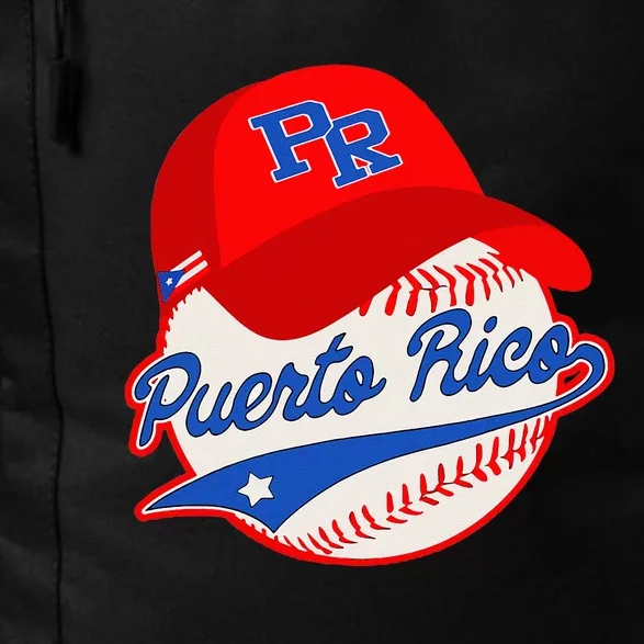 Boricua Puerto Rican Puerto Rico Baseball Daily Commute Backpack