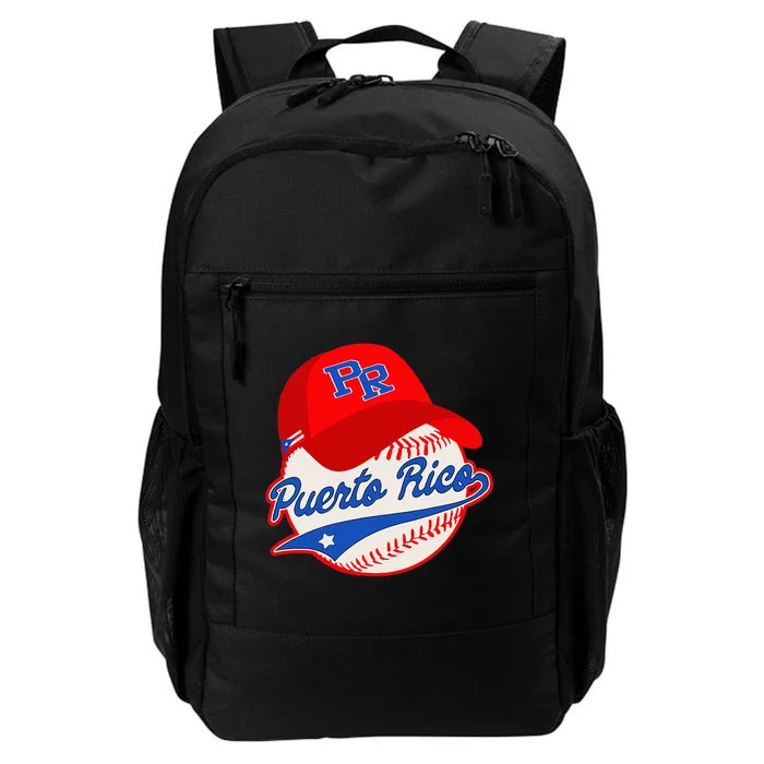 Boricua Puerto Rican Puerto Rico Baseball Daily Commute Backpack