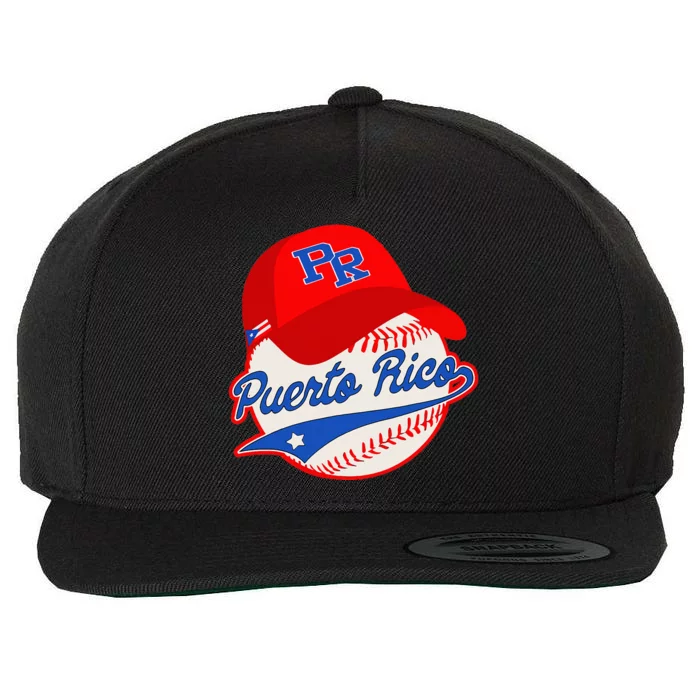 Boricua Puerto Rican Puerto Rico Baseball Wool Snapback Cap