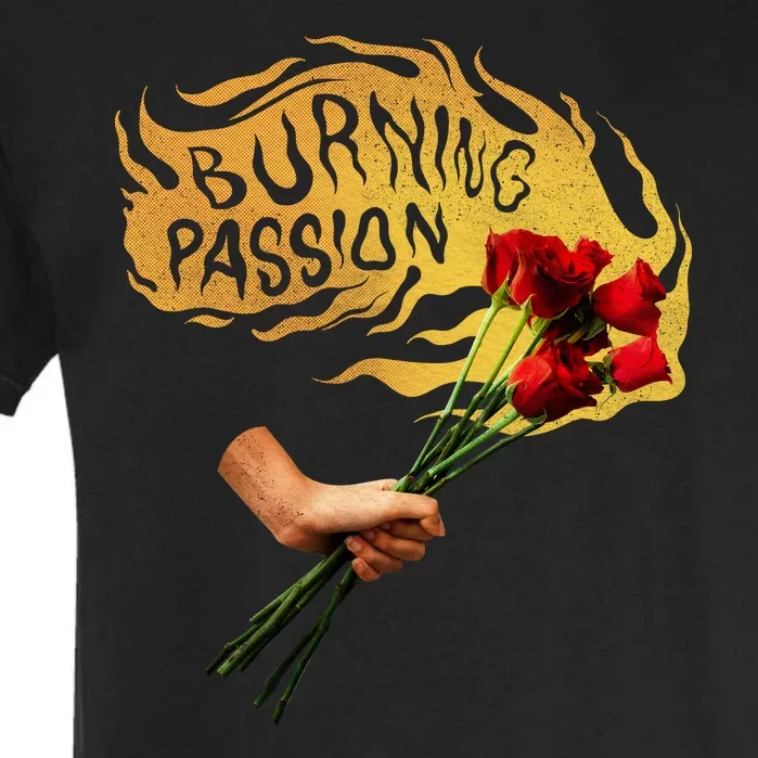 Burning Passion Rose Garment-Dyed Heavyweight T-Shirt