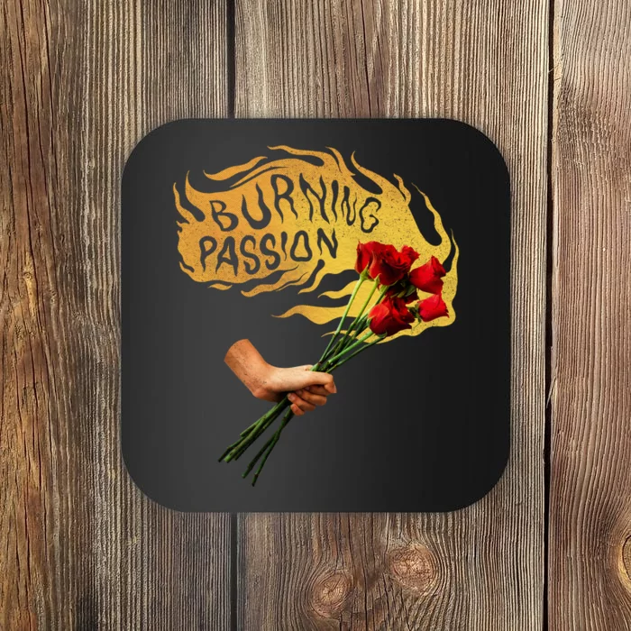 Burning Passion Rose Coaster