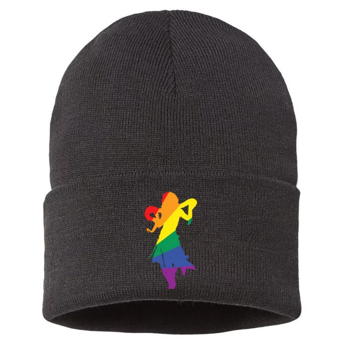 Britneyspears Pride Rainbow Sustainable Knit Beanie