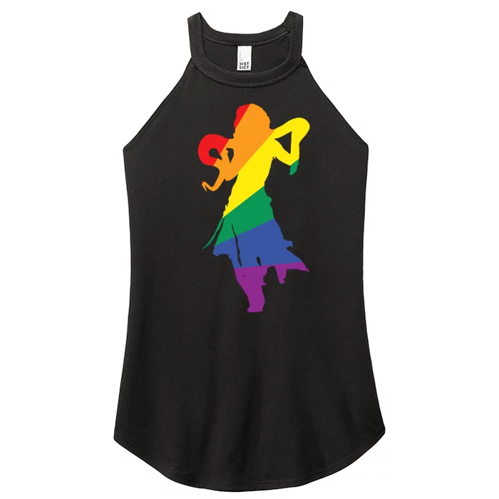 Britneyspears Pride Rainbow Women’s Perfect Tri Rocker Tank