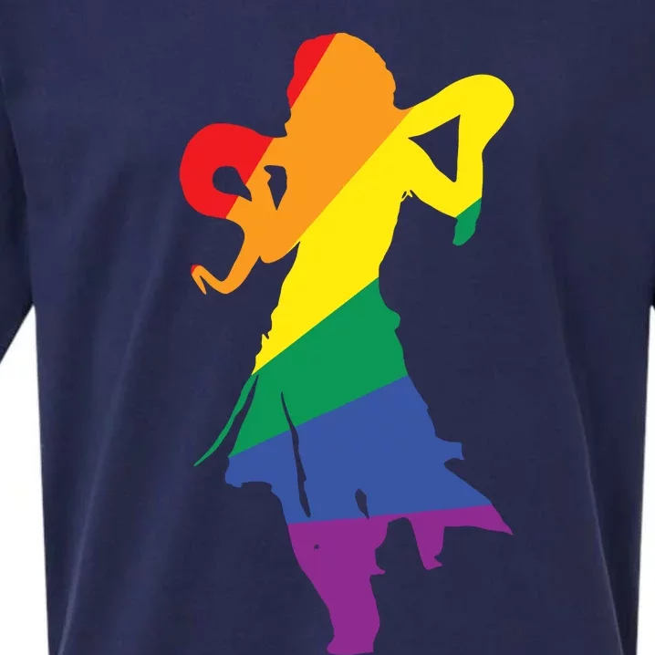 Britneyspears Pride Rainbow Sueded Cloud Jersey T-Shirt