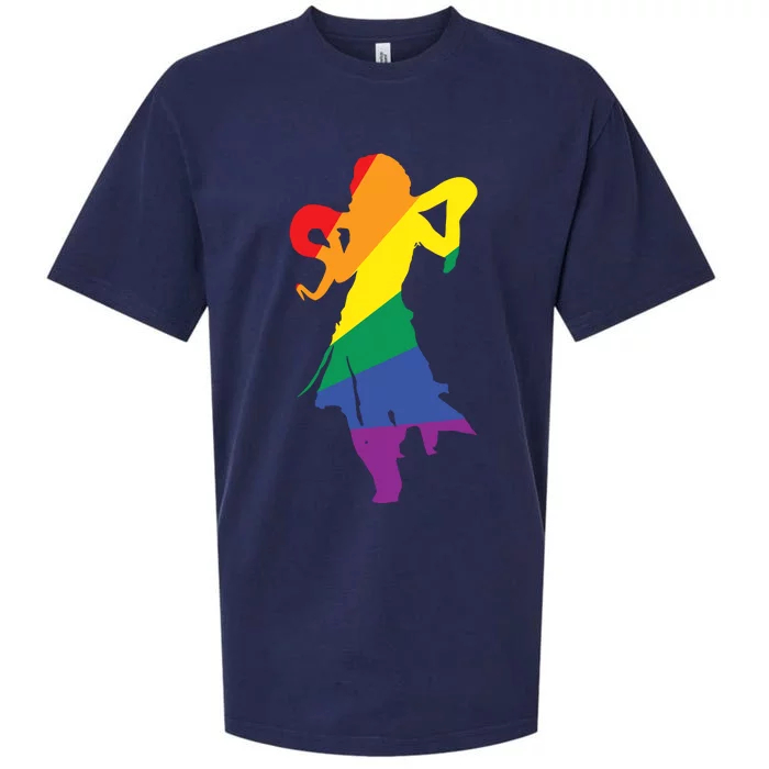 Britneyspears Pride Rainbow Sueded Cloud Jersey T-Shirt