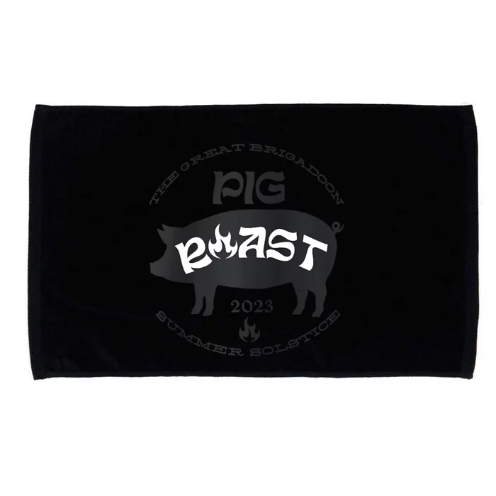 Brigadoon Pig Roast Summer 23 Raglan Baseball Microfiber Hand Towel