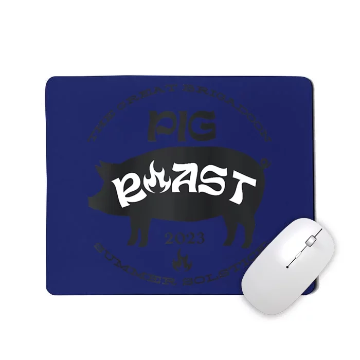 Brigadoon Pig Roast Summer 23 Raglan Baseball Mousepad