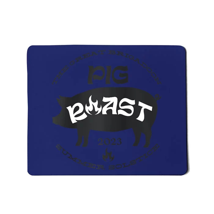 Brigadoon Pig Roast Summer 23 Raglan Baseball Mousepad