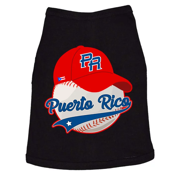 Boricua Puerto Rican Puerto Rico Baseball Doggie Tank