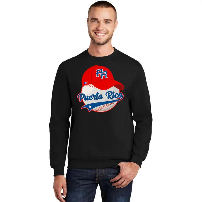 Boricua Puerto Rican Puerto Rico Baseball Sweatshirt