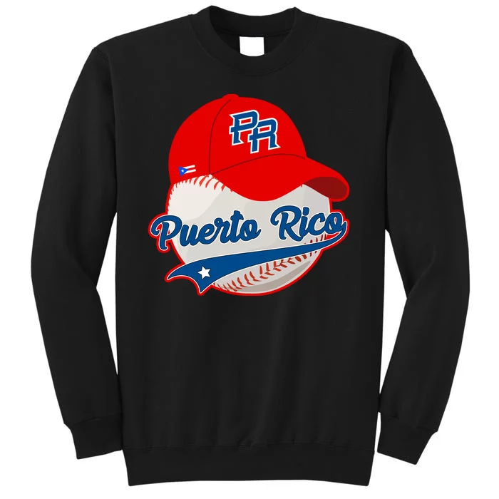 Boricua Puerto Rican Puerto Rico Baseball Sweatshirt