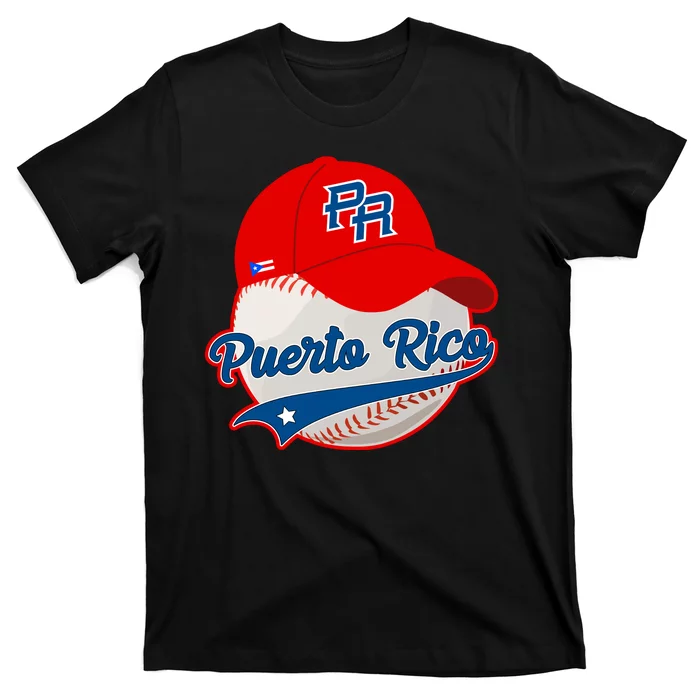 Boricua Puerto Rican Puerto Rico Baseball T-Shirt