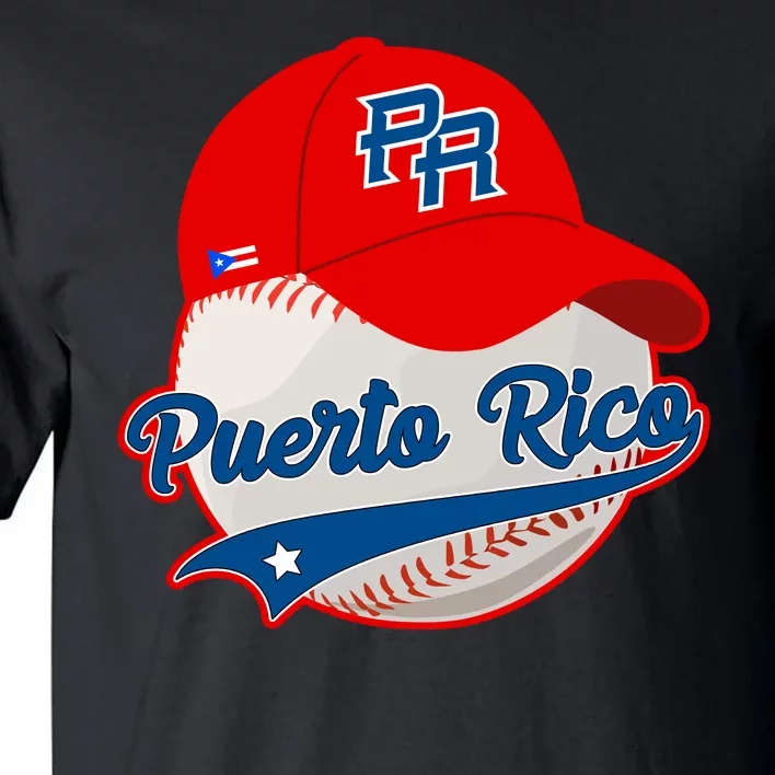 Boricua Puerto Rican Puerto Rico Baseball Tall T-Shirt